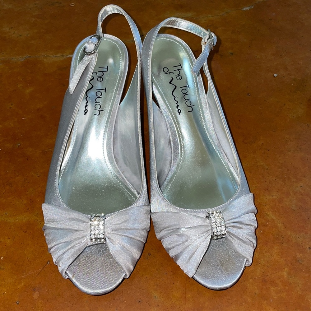 Cute Silver Heels